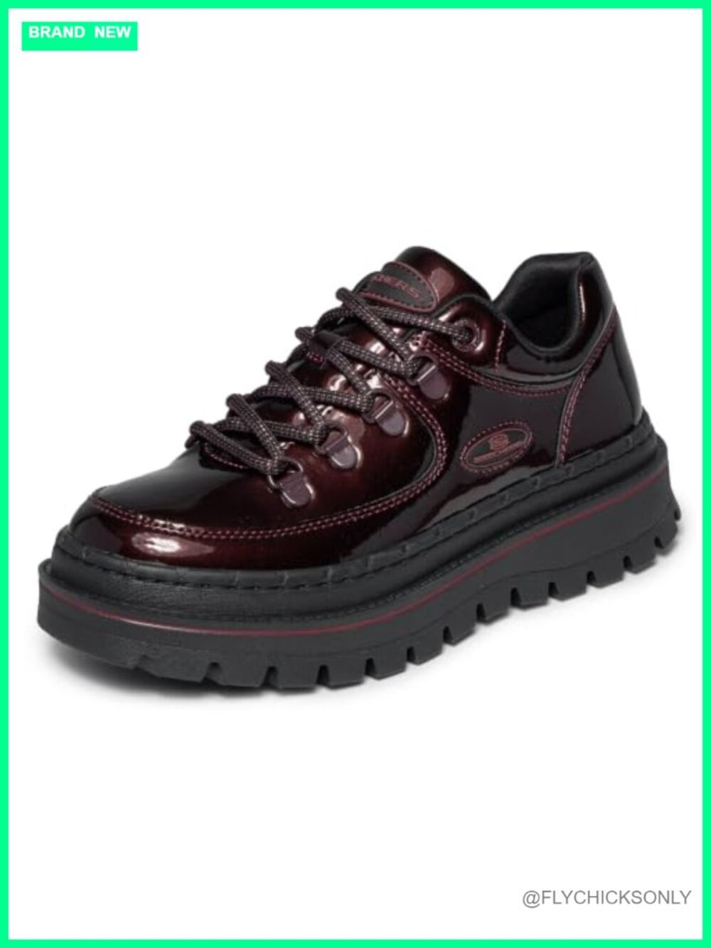 Platform Sneaker Boot Lace-Up Retro Style Memory Foam Cushioned